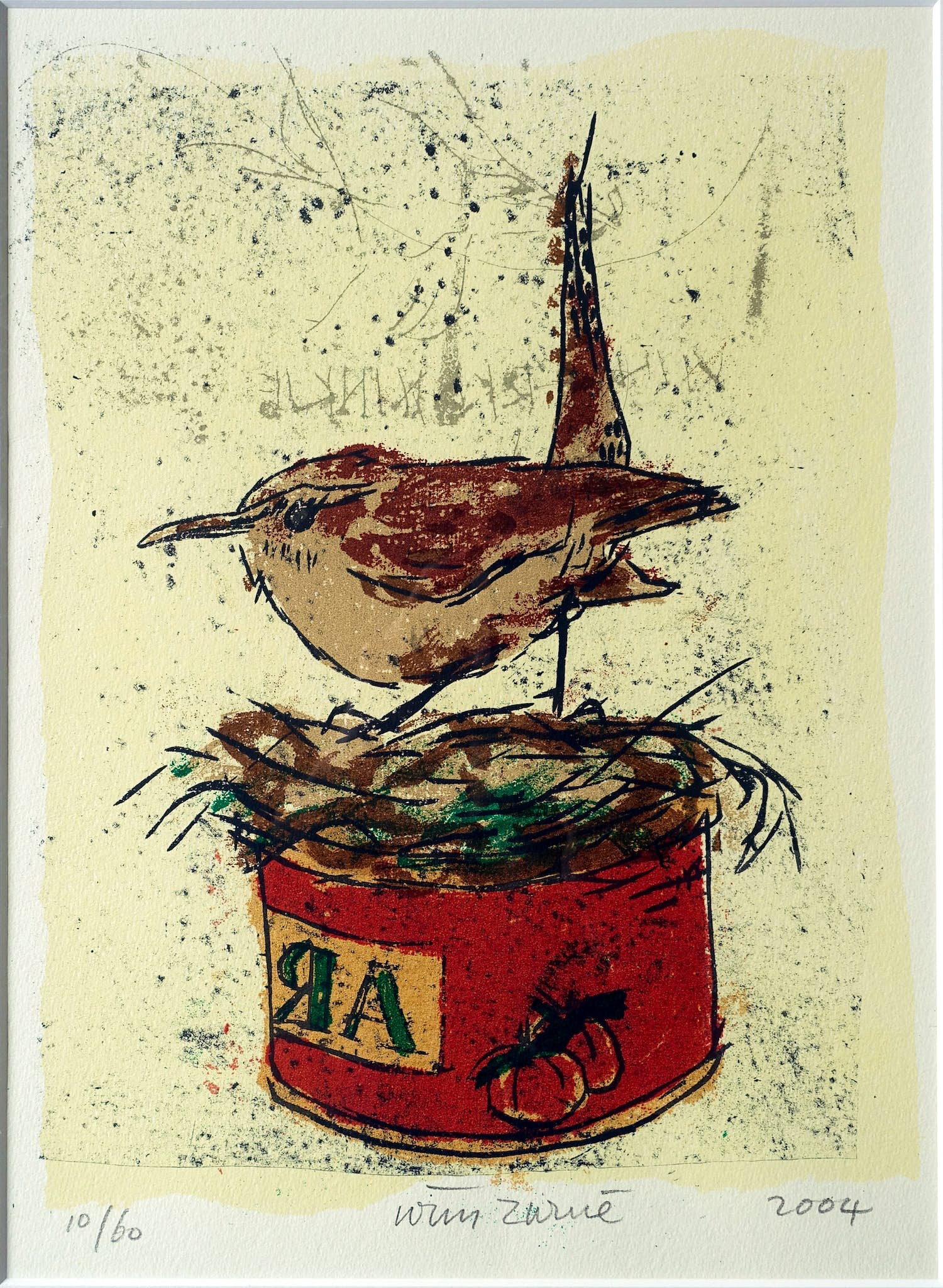 Wim Zurne - Zonder titel verkocht voor € 60!