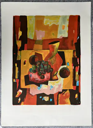 Tony Agostini - Gesigneerde kleurenlitho - 67/175 kopen? Bied vanaf 95!