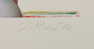 Pieter Holstein - Jorg Reme + Milvia Maglione, Lot van vier stuks grafiek (Prent 190) kopen? Bied vanaf 40!