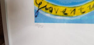 Selwyn Senatori - L'ingredienti - zeefdruk - ingelijst - gesigneerd - 150 ex kopen? Bied vanaf 1!