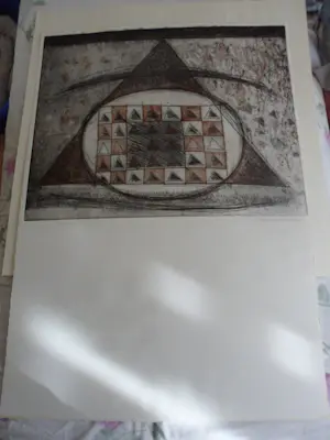 Peter Westen - 2 kleuren ets. Titel, "Beden ". kopen? Bied vanaf 20!