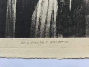 Felicien Rops - La Buveuse d'Absinthe. 1905. kopen? Bied vanaf 129!