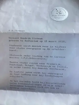 Jack van der Put - Stilleven bloemenmand kopen? Bied vanaf 45!