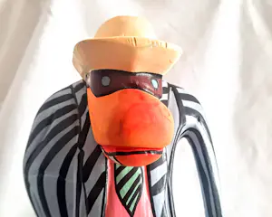 AcheterMarkus Pierson - Holz-Skulptur Coyote Typ Dandy Handbemalt signiert Höhe 26 cm? Enchérissez de 280!