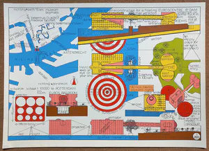 Carel Weeber - Euroscentre Rotterdam, zeefdruk (groot) kopen? Bied vanaf 95!