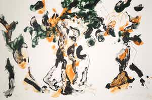 Ger Lataster - Zeefdruk, De drie gratiën (Groot) verkocht voor € 120!