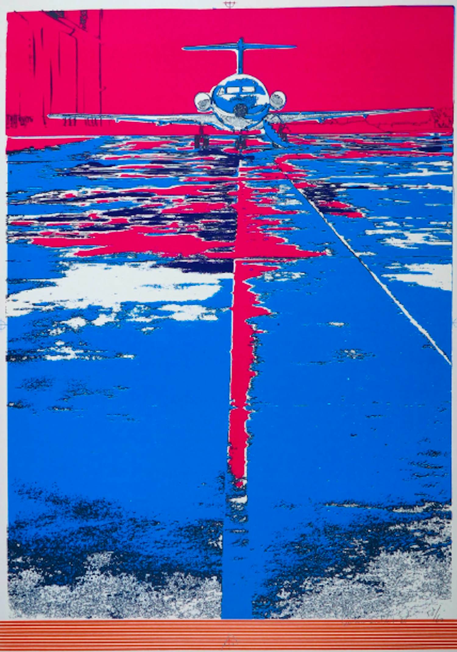 Henk van der Vet - Zonder titel, Zeefdruk kopen? Bied vanaf 35!