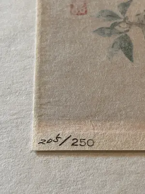 Ando Hiroshige - Kacho-e Ltd Edition 205/250 Fazant, uniek kopen? Bied vanaf 140!