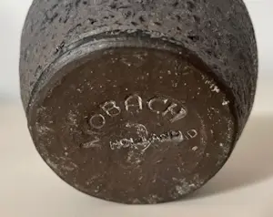 Mobach Keramiek - Twee Bibelot vaasjes kopen? Bied vanaf 1!