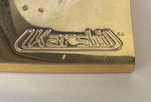 Niet of onleesbaar gesigneerd - Karshi Menorah kandelaar 24k gold plated kopen? Bied vanaf 1!