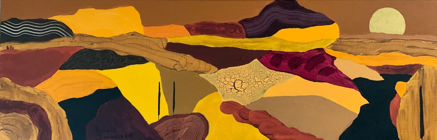 Ronald Boonacker - Italiaans landschap I I I( GROOT ) kopen? Bied vanaf 395!