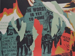 AcheterShepard Fairey - Voting Rights Are Human Rights - gesigneerd? Enchérissez de 1!