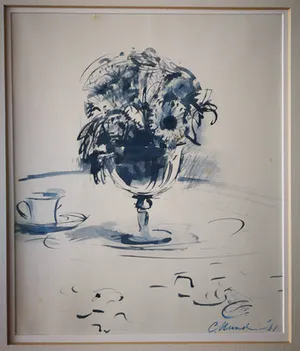 Cor Hund - Vaas met bloemen. kopen? Bied vanaf 125!