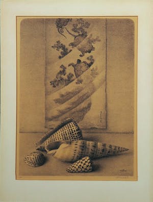 Niet of onleesbaar gesigneerd - Litho, Stilleven kopen? Bied vanaf 10!