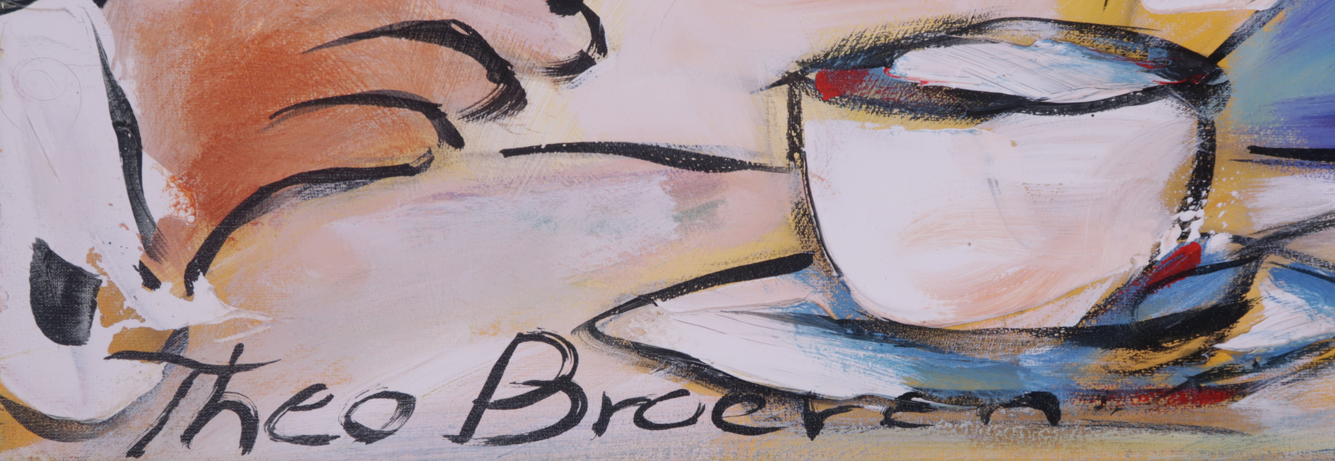 Theo Broeren - Acryl op doek, Difficult Choice (Groot) kopen? Bied vanaf 150!