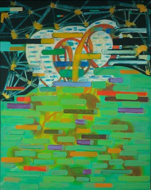 Jan Dekker - Acryl op doek, Verstemming (Groot) kopen? Bied vanaf 1!