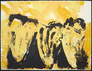 Jan Cremer - Zeefdruk, Sahara II kopen? Bied vanaf 100!