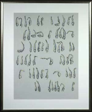 Miranda Penning - Houtsnede, Z.T. (Vissen) - Ingelijst (Groot) kopen? Bied vanaf 70!