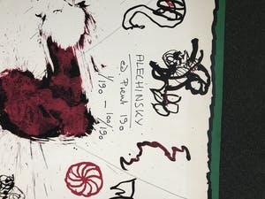 Pierre Alechinsky - 2 x een voorblad kopen? Bied vanaf 100!