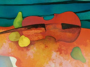 Alain Gaveau - Nature morte au violon kopen? Bied vanaf 30!