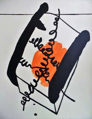 Jon Marten - Kleurenzeefdruk ZONDER TITEL Handgesigneerd. kopen? Bied vanaf 1!