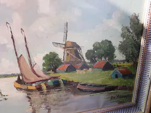 Adri Verveen - Hollands landschap kopen? Bied vanaf 100!
