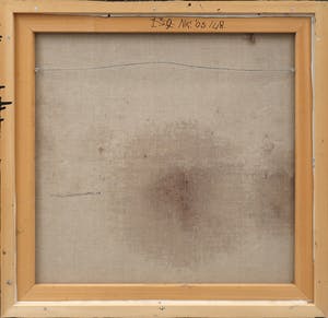 Frans Nicolai - Gemengde techniek op doek, Abstracte compositie - Ingelijst kopen? Bied vanaf 80!