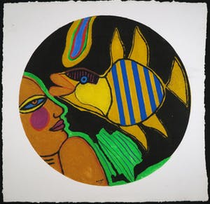 Corneille - Carborundum op geschept papier, l'Argentina, Reine du Tango kopen? Bied vanaf 500!