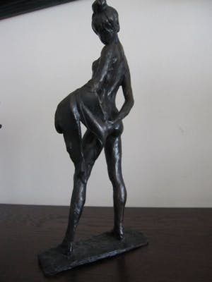 Karel Gomes - Naakt, zich afdrogend na het bad kopen? Bied vanaf 325!