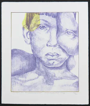 Otto Egberts - Litho, Jongen met aflopend gezicht kopen? Bied vanaf 1!