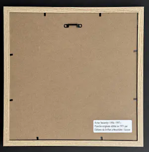 Victor Vasarely - Originalplatte - Vonal (1971) - Editions du Griffon Neuchâtel Schweiz kopen? Bied vanaf 50!