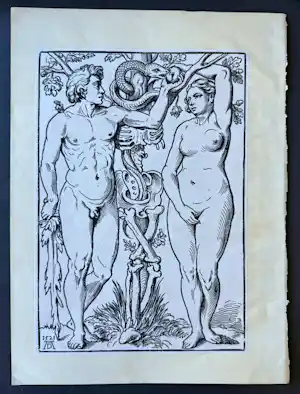 Albrecht Durer - Konvolut Bildnisse und Allegorien 2 Blätter mit 8 Motiven kaufen? Bieten Sie von 70!