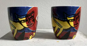 Corneille - Twee koffiekoppen - 2006 kopen? Bied vanaf 20!