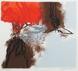 Henk van Vessem - Zeefdruk, Zonder titel - Ingelijst kopen? Bied vanaf 20!