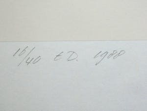 Nic Blans (jr.) - Zonder titel, 1988 (groot). kopen? Bied vanaf 15!