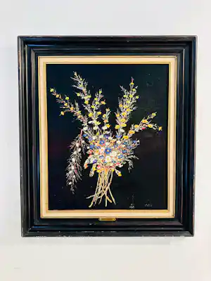 AcheterMagda Verschaeve - Bloemenstilleven olieverfschilderij? Enchérissez de 40!