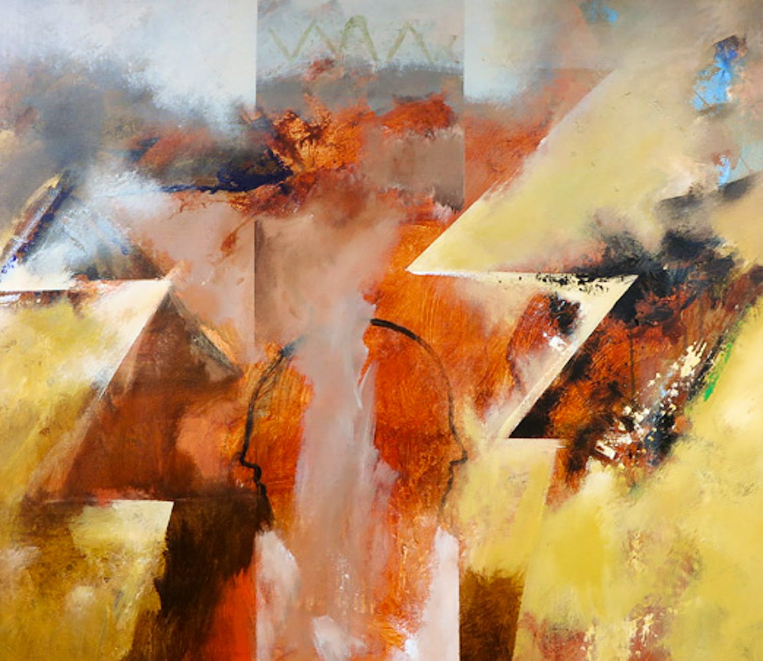 Dick Tasma - Olieverf op doek, Louteringstrap (Groot) verkocht voor € 200!