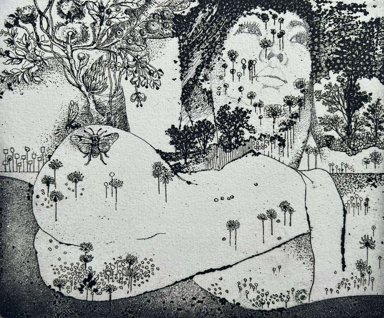 Jan Michielsen - Handgesigneerde ets | 'Liefde' | 1975 (VANAF 10 EURO) kopen? Bied vanaf 10!