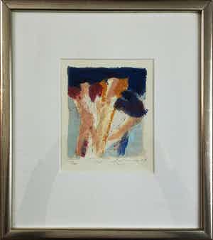 Richard Smeets - Zeefdruk in lijst, handgesigneerd verkocht voor € 25!