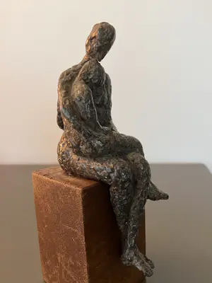 Brons (Onbekend) - Moeder met kind op schoot kopen? Bied vanaf 69!