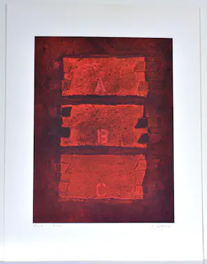 Renaat Ivens - Zeefdruk - Gesigneerd - 54x42 cm - 1977 kopen? Bied vanaf 50!