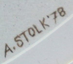 Ari Stolk - Gouache: Winterkoning - 1978 kopen? Bied vanaf 75!