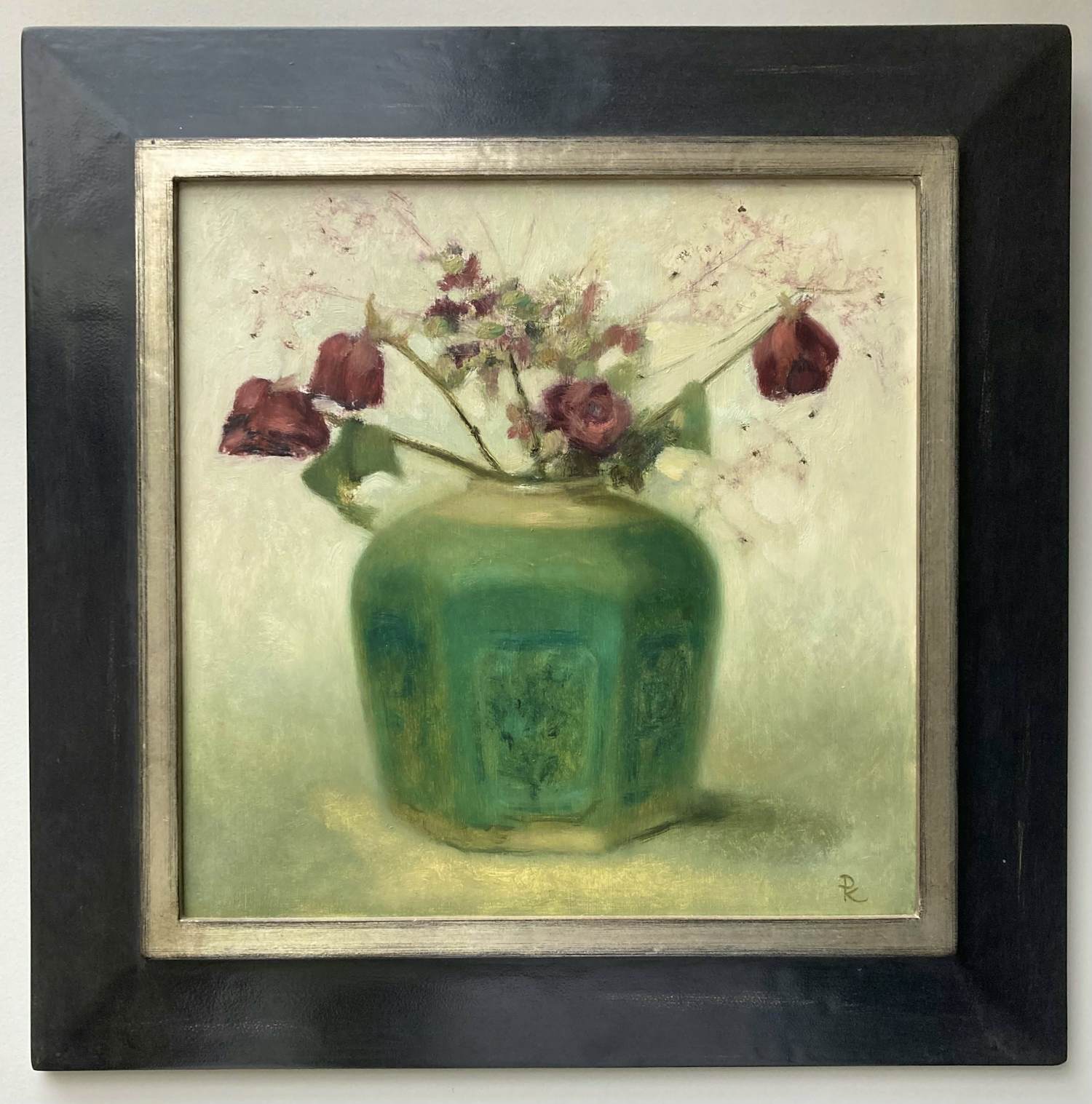 Pieter Knorr - Gemberpot met rozen kopen? Bied vanaf 4500!