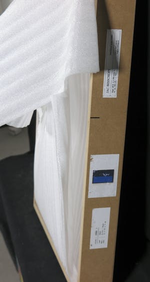 Jac Bisschops - Acryl op paneel, Inner I - Ingelijst kopen? Bied vanaf 1000!