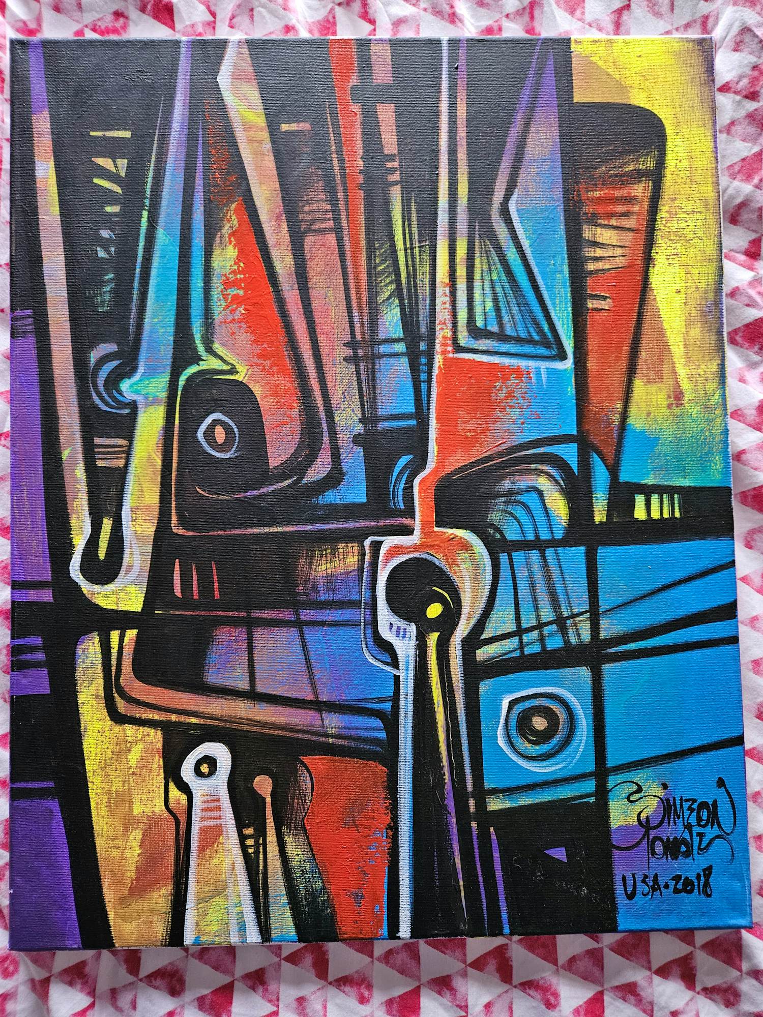 Simeon Gonzales - Paisaje urbano kopen? Bied vanaf 100!