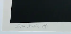 Willem Sanders - Zeefdruk, Impressie - Ingelijst kopen? Bied vanaf 60!