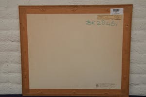 Gunther Borst - La Petite Maison Au Centre, 3/15, 1977 - Linosnede op papier - BKR Den Haag kopen? Bied vanaf 20!