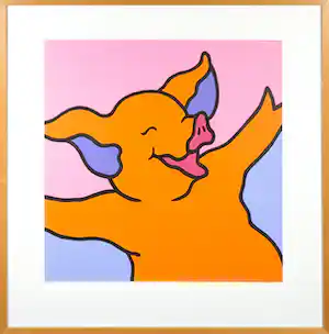 Shunyam - Zeefdruk, Daydream - Ingelijst verkauft für € 50!