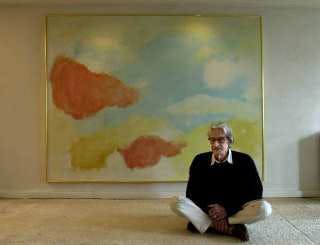 Eugene Brands - Abstracte compositie, gouache (mooi ingelijst) kopen? Bied vanaf 1250!