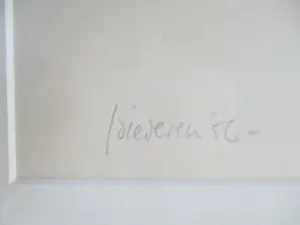 Jef Diederen - Ingelijste houtsnede kopen? Bied vanaf 1!